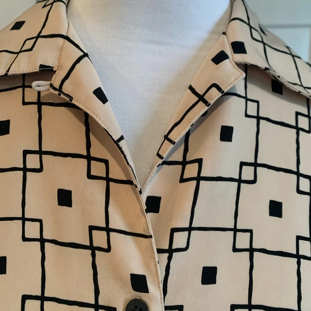 Notations button down blouse Size:PS - Picture 3 of 5